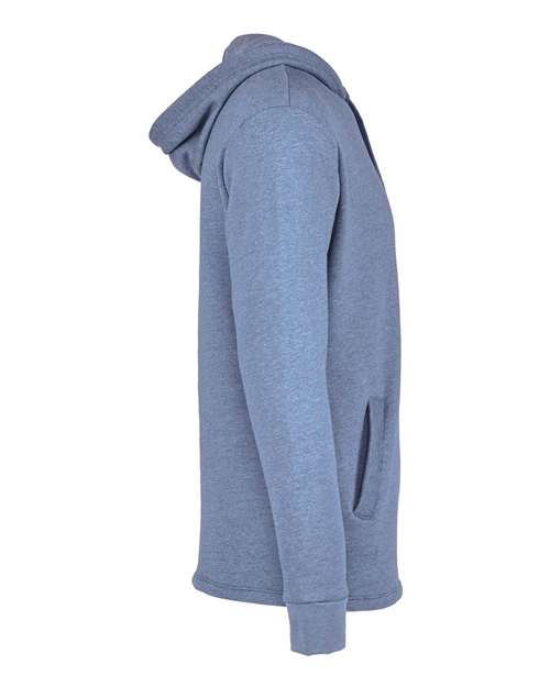 Next Level 9300 Adult PCH Pullover Hoodie #color_HEATHER BAY BLUE