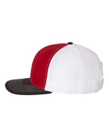 Richardson 112 Snapback Trucker Cap #color_Red/ White/ Black