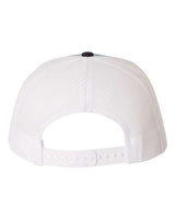 Richardson 112 Snapback Trucker Cap #color_Columbia Blue/ White/ Navy