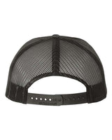 Richardson 112P Printed Trucker Cap #color_Kryptek Typhon/ Black