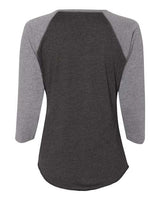 LAT LA3530 Ladies'' Baseball T-Shirt #color_VN SMK/ GRAN HTH