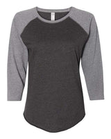 LAT LA3530 Ladies'' Baseball T-Shirt #color_VN SMK/ GRAN HTH