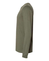 Bella + Canvas 3501 Unisex Jersey Long-Sleeve T-Shirt #color_MILITARY GREEN