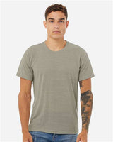 Bella + Canvas 3650 Unisex Poly-Cotton Short-Sleeve T-Shirt #color_STONE MARBLE