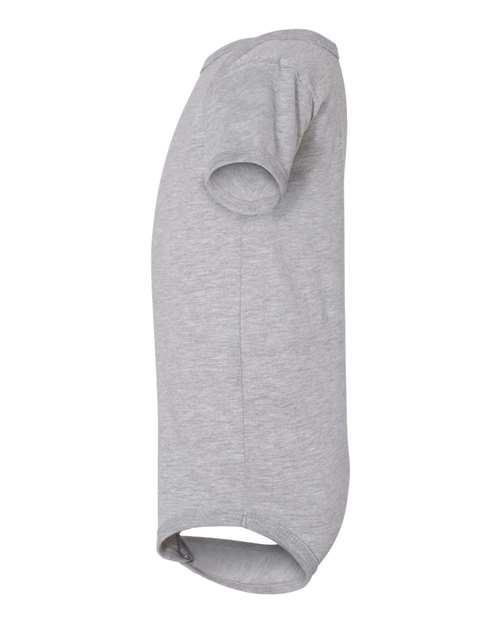 Bella + Canvas 100B Infant Jersey Short-Sleeve One-Piece #color_ATHLETIC HEATHER