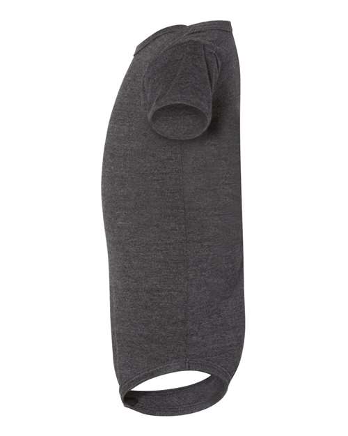 Bella + Canvas 100B Infant Jersey Short-Sleeve One-Piece #color_DARK GRY HEATHER