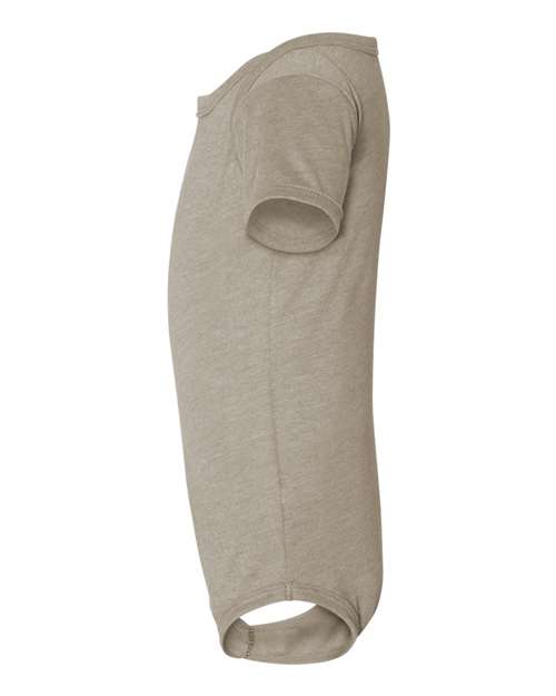 Bella + Canvas 100B Infant Jersey Short-Sleeve One-Piece #color_HEATHER STONE