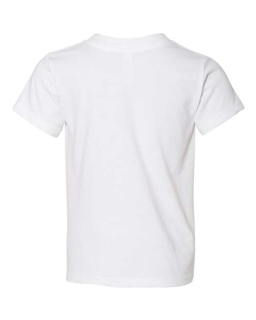 Bella + Canvas 3001T Toddler Jersey Short-Sleeve T-Shirt #color_WHITE