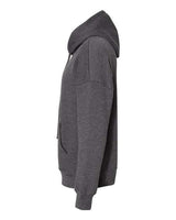 Bella + Canvas 3729 Unisex Sponge Fleece Pullover DTM Hoodie #color_DARK GRY HEATHER