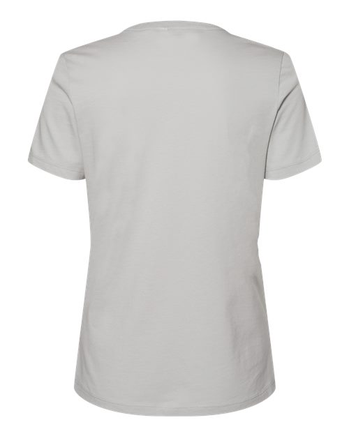 Bella + Canvas B6400 Ladies' Relaxed Jersey Short-Sleeve T-Shirt #color_SOLID ATHLTC GRY