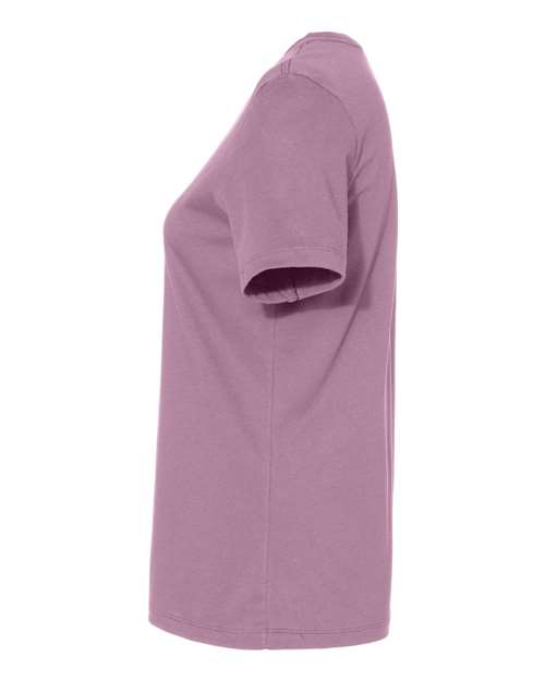 Bella + Canvas B6400 Ladies' Relaxed Jersey Short-Sleeve T-Shirt #color_ORCHID