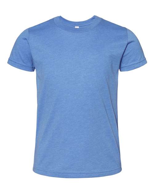 Bella + Canvas 3001Y Youth Jersey T-Shirt #color_COLUMBIA BLUE