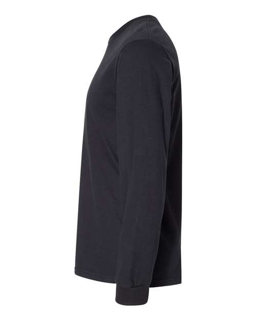 Gildan H400 Hammer Adult Long-Sleeve T-Shirt #color_BLACK