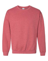 Gildan G180 Adult Heavy Blend 50/50 Fleece Crew #color_HTH SPT SCRLT RD