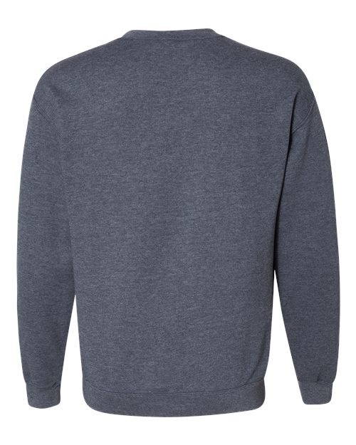 Gildan G180 Adult Heavy Blend 50/50 Fleece Crew #color_HT SPRT DRK NAVY