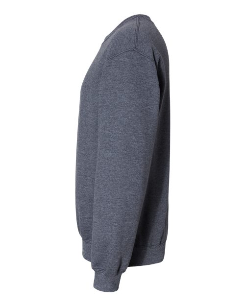 Gildan G180 Adult Heavy Blend 50/50 Fleece Crew #color_HT SPRT DRK NAVY