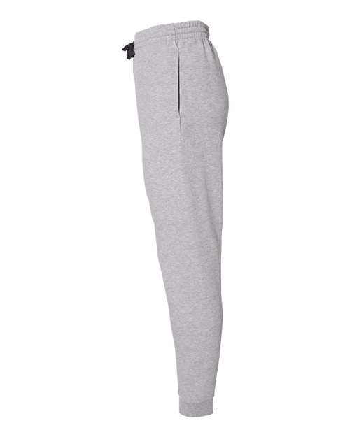 Jerzees 975MPR Adult Nublend Jogger #color_ATH HTH/ CHR GRY