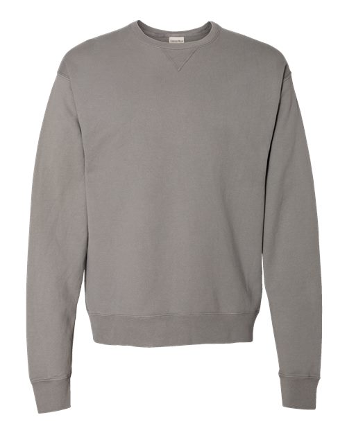 ComfortWash by Hanes GDH400 Unisex Crew Sweatshirt #color_CONCRETE