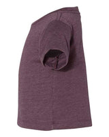 Bella + Canvas 3001B Infant Jersey Short Sleeve T-Shirt #color_HEATHER MAROON