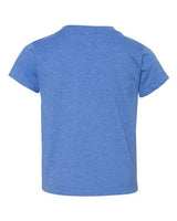 Bella + Canvas 3001T Toddler Jersey Short-Sleeve T-Shirt #color_HTHR COLUM BLUE