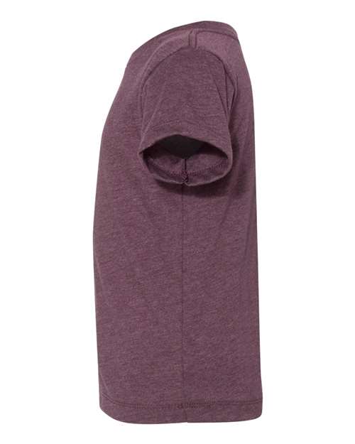 Bella + Canvas 3001T Toddler Jersey Short-Sleeve T-Shirt #color_HEATHER MAROON