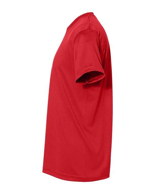 Bayside BA5300 Unisex 4.5 oz., Polyester Performance T-Shirt #color_RED