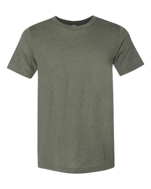 Bella + Canvas 3413C Unisex Triblend T-Shirt #color_MLTRY GRN TRBLND