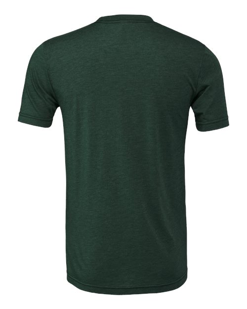 Bella + Canvas 3413C Unisex Triblend T-Shirt #color_SOLID FORST TRBL