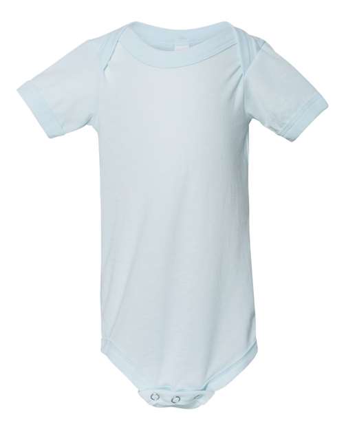 Bella + Canvas 134B Infant Triblend Short-Sleeve One-Piece #color_ICE BLUE TRIBLND