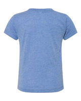 Bella + Canvas 3413T Toddler Triblend Short-Sleeve T-Shirt #color_BLUE TRIBLEND
