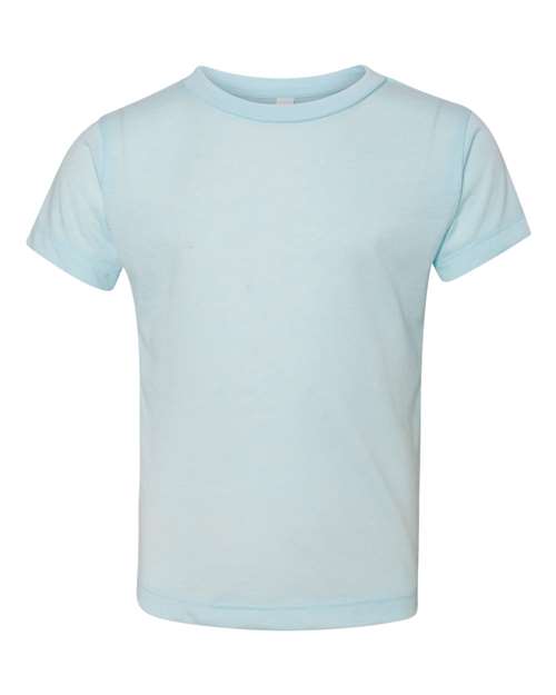 Bella + Canvas 3413T Toddler Triblend Short-Sleeve T-Shirt #color_ICE BLUE TRIBLND