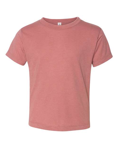 Bella + Canvas 3413T Toddler Triblend Short-Sleeve T-Shirt #color_MAUVE TRIBLEND