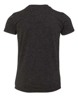 Bella + Canvas 3413Y Youth Triblend Short-Sleeve T-Shirt #color_CHAR BLK TRIBLND