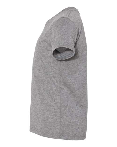 Bella + Canvas 3413Y Youth Triblend Short-Sleeve T-Shirt #color_GREY TRIBLEND