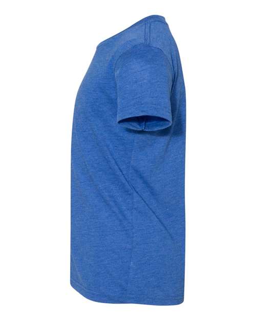 Bella + Canvas 3413Y Youth Triblend Short-Sleeve T-Shirt #color_TRU ROYAL TRBLND