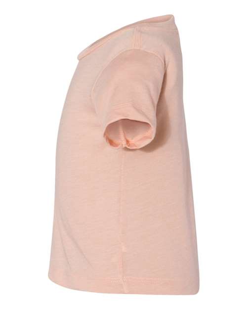 Bella + Canvas 3413B Infant Triblend Short Sleeve T-Shirt #color_PEACH TRIBLEND