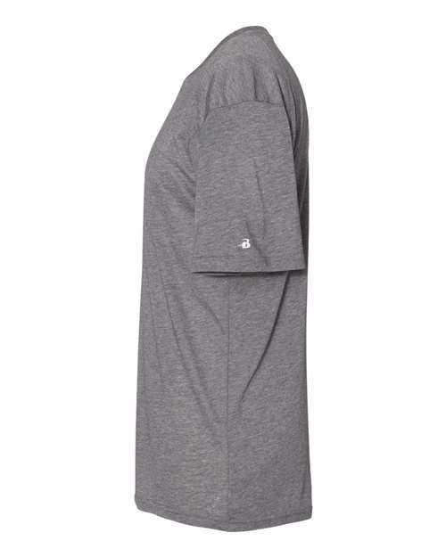Badger 4940 Triblend Performance T-Shirt #color_Graphite Heather
