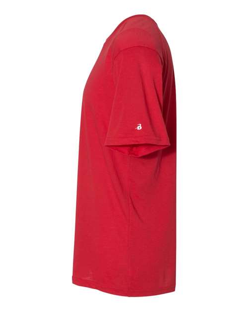 Badger 4940 Triblend Performance T-Shirt #color_Red