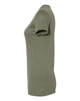 Bella + Canvas 6004 Ladies' Slim Fit T-Shirt #color_MILITARY GREEN