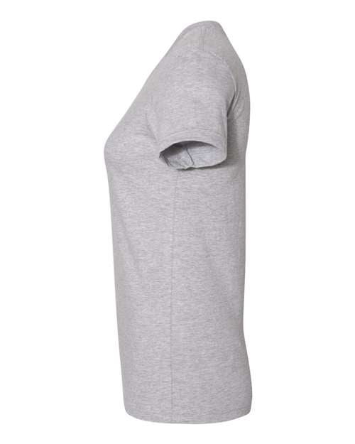 American Apparel 2102W Ladies' Fine Jersey Short-Sleeve T-Shirt #color_HEATHER GREY