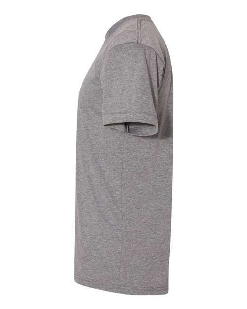 American Apparel TR401 Unisex Triblend USA Made Short-Sleeve Track T-Shirt #color_ATHLETIC GREY