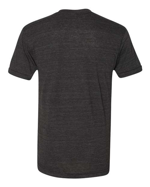 American Apparel TR401 Unisex Triblend USA Made Short-Sleeve Track T-Shirt #color_TRI BLACK