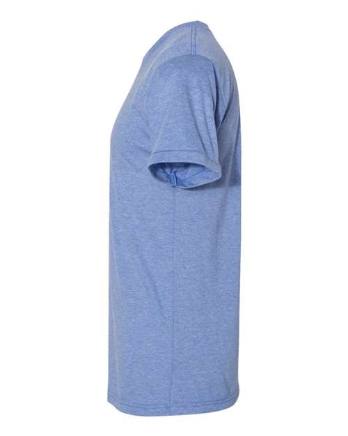 American Apparel TR401W Unisex Triblend Short-Sleeve Track T-Shirt #color_ATHLETIC BLUE