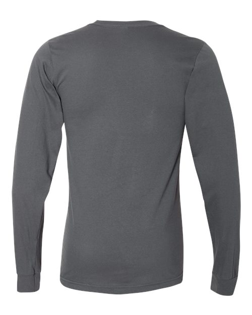American Apparel 2007W Unisex Fine Jersey Long-Sleeve T-Shirt #color_ASPHALT