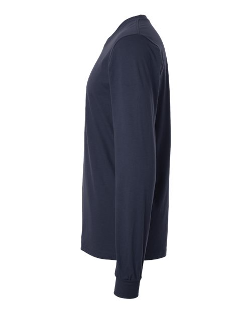 American Apparel 2007W Unisex Fine Jersey Long-Sleeve T-Shirt #color_NAVY
