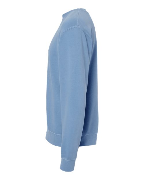 Independent Trading Co. PRM3500 Midweight Pigment-Dyed Crewneck Sweatshirt #color_Pigment Light Blue
