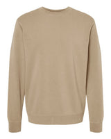 Independent Trading Co. PRM3500 Midweight Pigment-Dyed Crewneck Sweatshirt #color_Pigment Sandstone