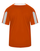 Alleson Athletic 7976 Striker Placket #color_Burnt Orange/ White