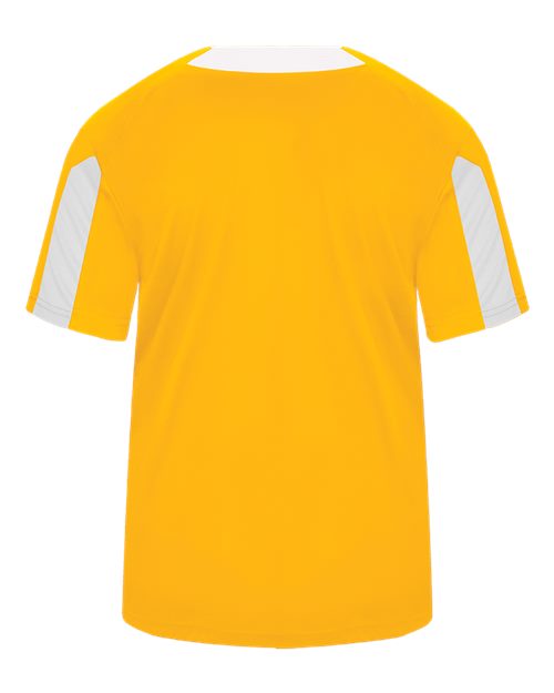 Alleson Athletic 7976 Striker Placket #color_Gold/ White