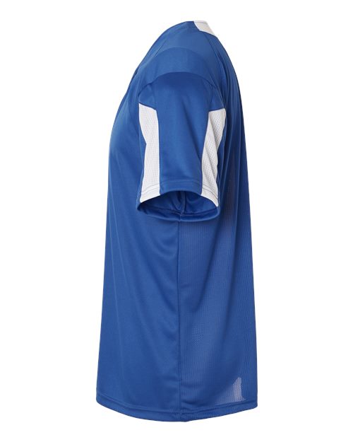 Alleson Athletic 7976 Striker Placket #color_Royal/ White